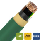 ENERGIEKABEL - XGB installatiekabel XLPE/LS0H 1kV Cca s1d2a1 groen 3X95+G50mm²