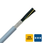 CONTROLEKABEL - LIYCY PVC afgeschermd grijs genummerd Cca s3d2a3 25G0,75mm²