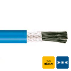 CONTROLEKABEL - LIYCY PVC afgeschermd blauw genummerd Cca s3d2a3 2X0,75mm²