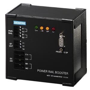 SIEMENS - SIMATIC DP, POWER RAIL BOOSTER SIGNAL AMPLIFIER FOR TRANSMITTING THE PROTOCOL O