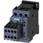 SIEMENS - Contactor AC-3 11kW/400V, 2M+2V verwijderbaar, 230V AC 50Hz, 3P, S0 schroef