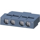 SIEMENS - TRANSVERSE AUX. SWITCH, 1NO+1NC, SCREW CONNECTION, FOR CIRCUIT-BREAKERS, SZ S00/
