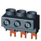 SIEMENS - 3-PHASE INFEED TERMINAL, FOR 3-PHASE BUSBARS, CONNECTION FROM ABOVE, SIZE S00/S0