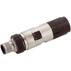 SIEMENS - IE FC M12 PLUG PRO 2X2 M12 PLUG CONNECTOR W. RUGGED METAL HOUSING AND FC CONNECT