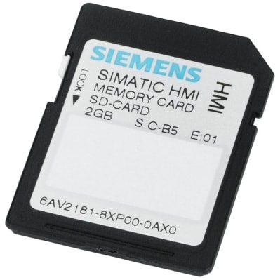 SIEMENS - SIMATIC HMI MEMORY CARD SD CARD 2GB FOR SIMATIC HMI COMFORT PANEL