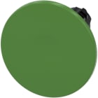 SIEMENS - Paddestoel drukknop, 22mm, rond, kunststof, groen, 60mm, terugverend