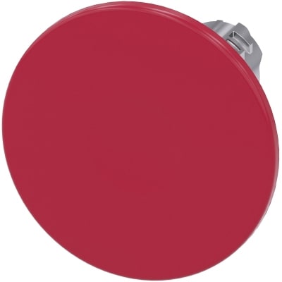 SIEMENS - Paddestoel drukknop, 22mm, rond, metaal, glanzend, rood, 60mm, terugverend