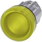 SIEMENS - Signaallamp, 22mm, rond, metaal, glanzend, geel, gladde lens