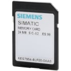 SIEMENS - SIMATIC S7, MEMORY CARD FOR S7-1X00 CPU/SINAMICS, 3,3 V FLASH, 24 MBYTE