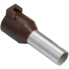 Schneider Automation - Embout de câblage pour porte-repères - format moyen - 10 mm² - brun