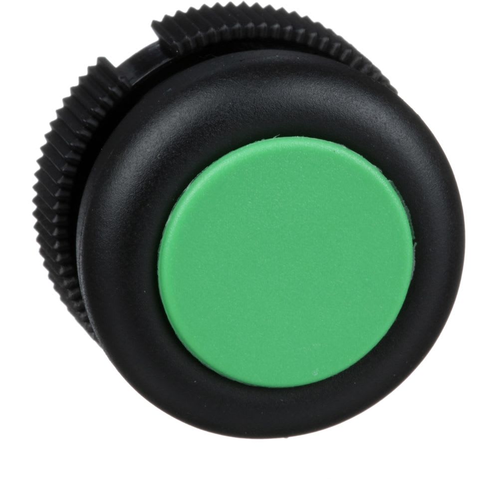 Schneider Automation - Kop rond voor drukknop - impulscontact - XAC-A - groen - met beschermkapje