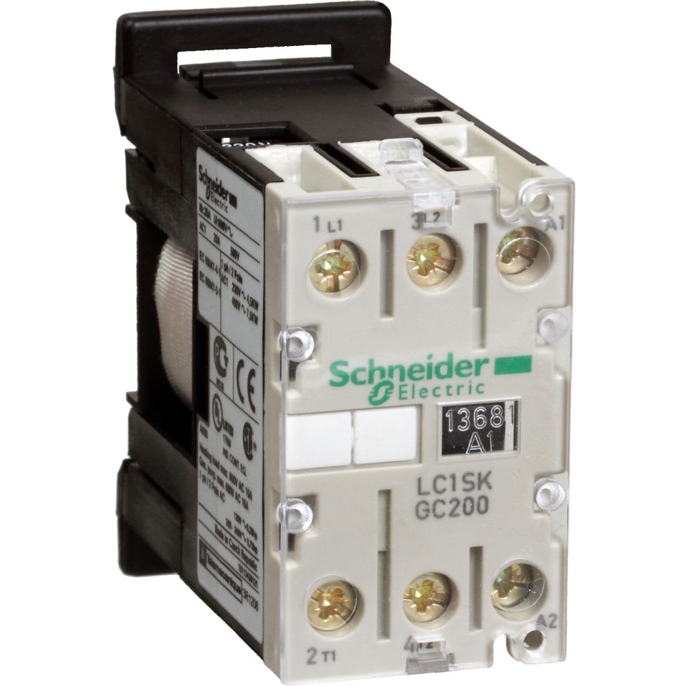 Schneider Automation - Contactor 5A AC-3 - 2P - 230V AC 50...60Hz
