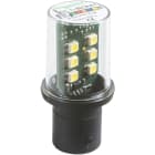 Schneider Automation - signalisatielamp LED - wit - BA 15d - 230 V