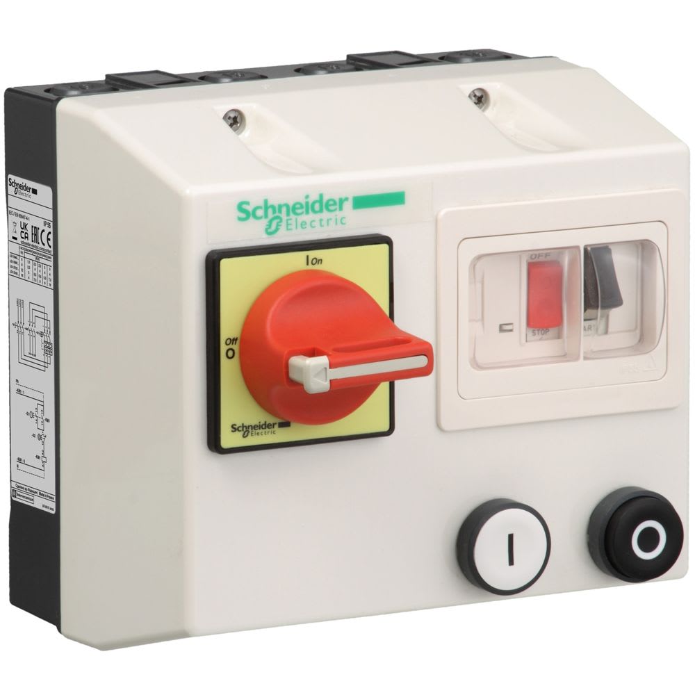 Schneider Automation - gesloten DOL-starter - LG1-K - 1..1,6 A - 220 V AC spoel