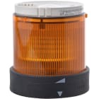 Schneider Automation - Élément feu fixe orange XVB - DEL intégrée - 24V AC DC