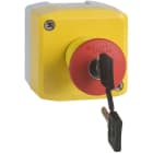 Schneider Automation - boîte à boutons XAL-K - fonction Arrêt d'urgence - 1 O + 1 F