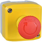 Schneider Automation - boîte à boutons XAL-K - fonction Arrêt d'urgence - 2 O + 1 F