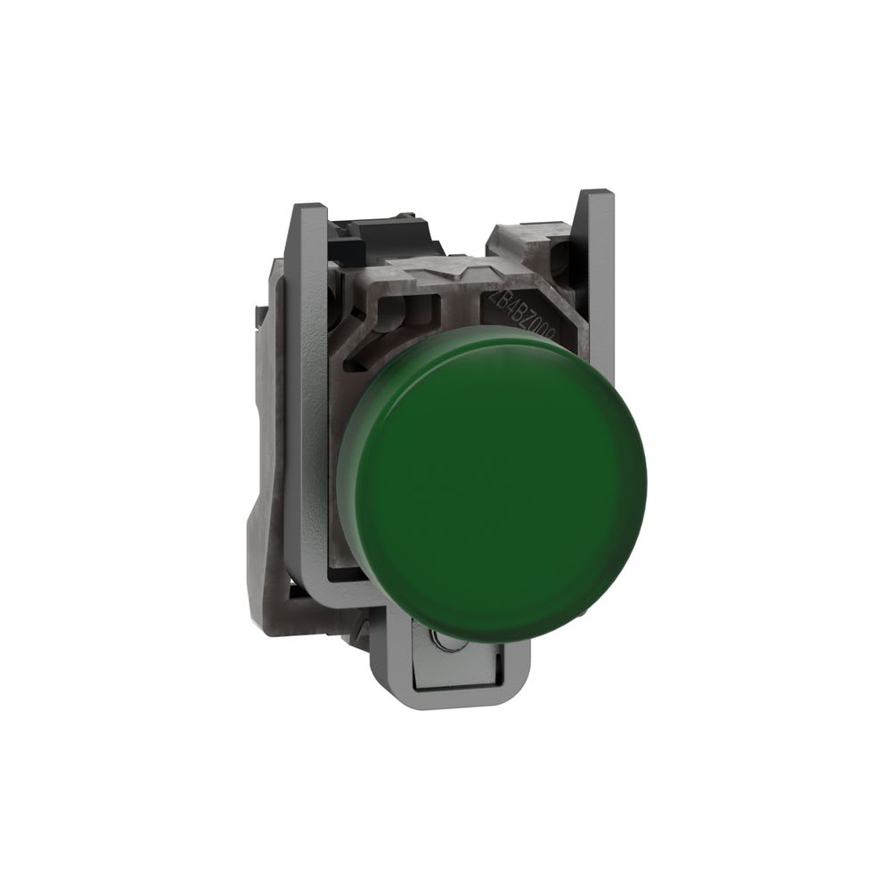 Schneider Automation - Controlelamp rond Ø22 - IP65 - groen - ingebouwde LED - 240V - klemmen