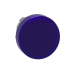 Schneider Automation - Tête pour voyant - Ø22 - rond - cabochon lisse bleu pour LED