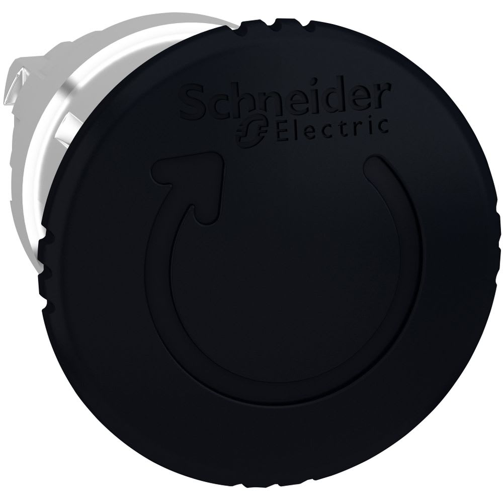 Schneider Automation - Kop voor noodstop Ø40 draaien om te ontgrendelen Ø22 zwart zonder markering