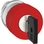 Schneider Automation - Kop voor noodstop Ø30 ontgrendelen met sleutel Ø22 rood zonder markering