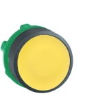 Schneider Automation - kop voor drukknop - Ø22 - geel - zonder markering