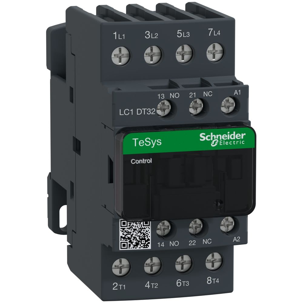 Schneider Automation - Contacteur 32A AC-1 - 4P 1NO 1NC - 230V AC 50...60Hz