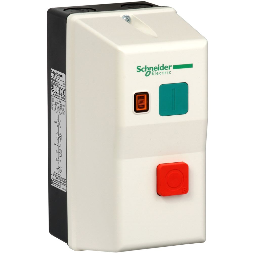 Schneider Automation - Starter in kast - TeSys LE1-M - 1,2..1,8A - spoel 230V AC