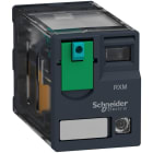 Schneider Automation - miniatuurrelais insteek - Zelio RXM - 2 NO+NC - 24V DC - LED