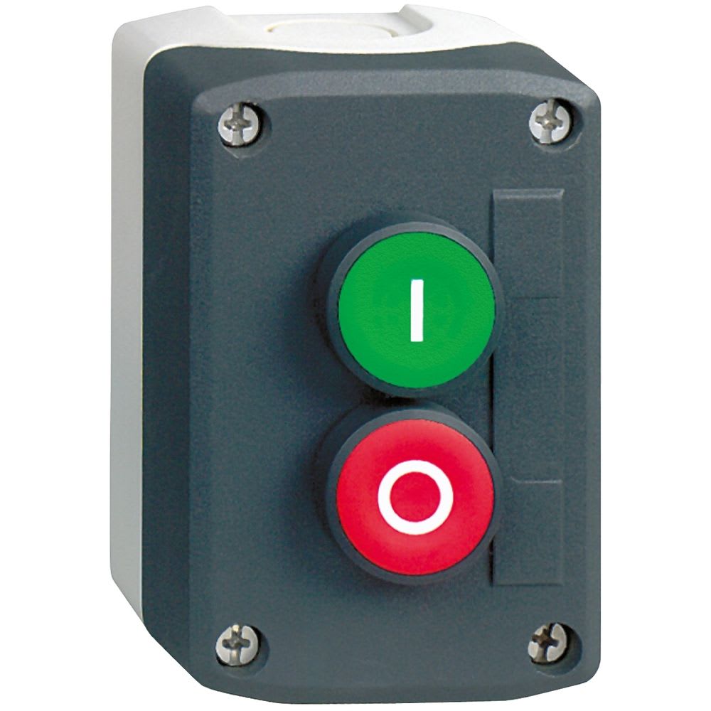 Schneider Automation - boîte à boutons XAL-D - fonction Marche ou Arrêt - 1 O + 1 F