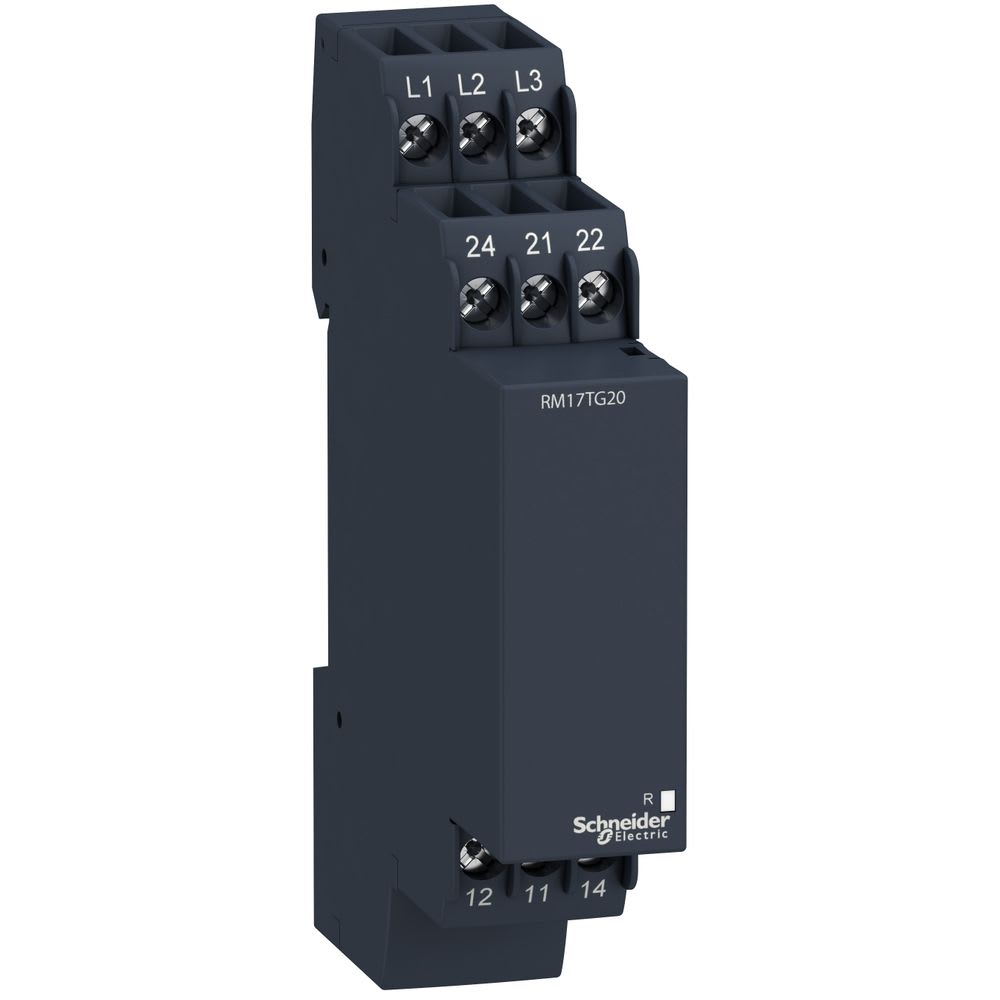 Schneider Automation - fasecontrolerelais RM17-T - bereik 183-484 V AC