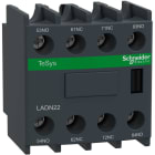 Schneider Automation - Bloc de contacts auxiliaires - 2NO + 2NC - bornes à vis-étriers