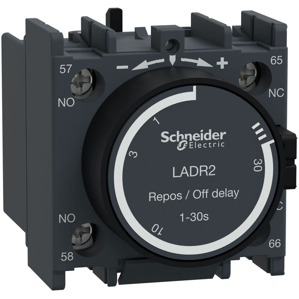 Schneider Automation - Bloc de contacts auxiliaires Tesys D- 1NO + 1NC - bornes à vis-étriers