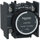 Schneider Automation - TeSys D - vertraagd hulpcontactblok - 1 NO + 1 NC - beugelring klemmen
