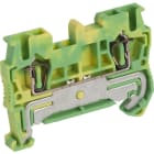 Schneider Automation - Linergy aardingsklemmenblok - 2,5mm² enkel niveau 1x1 veer - groen-geel