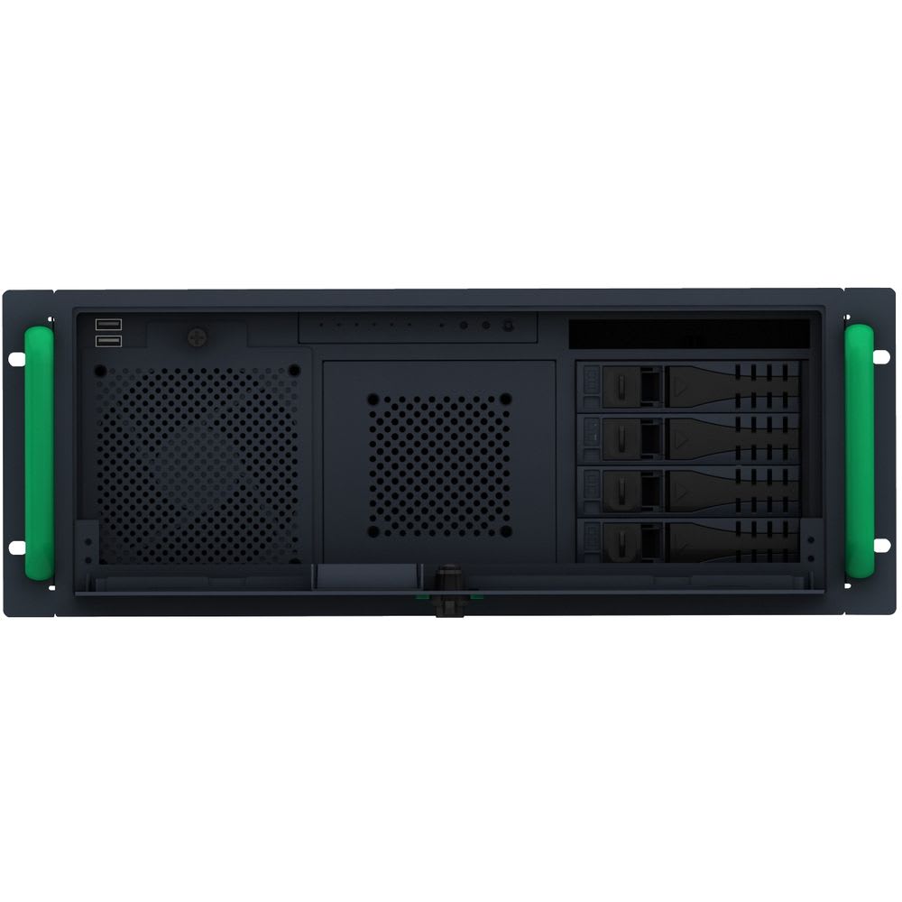 Schneider Automation - Rack PC 4U Performance, hard disque, 6 slots, alimentation AC, PES installé