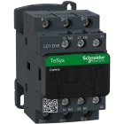 Schneider Automation - Contactor 18A AC3 3 polen 1 NO + 1 NC 24 VAC 50/60Hz TeSys model D  grootverpak