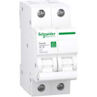 Schneider Residential - Resi9 - Miniature - Circuit - Disjoncteur - 2P - 2A - C - 400V - 3000