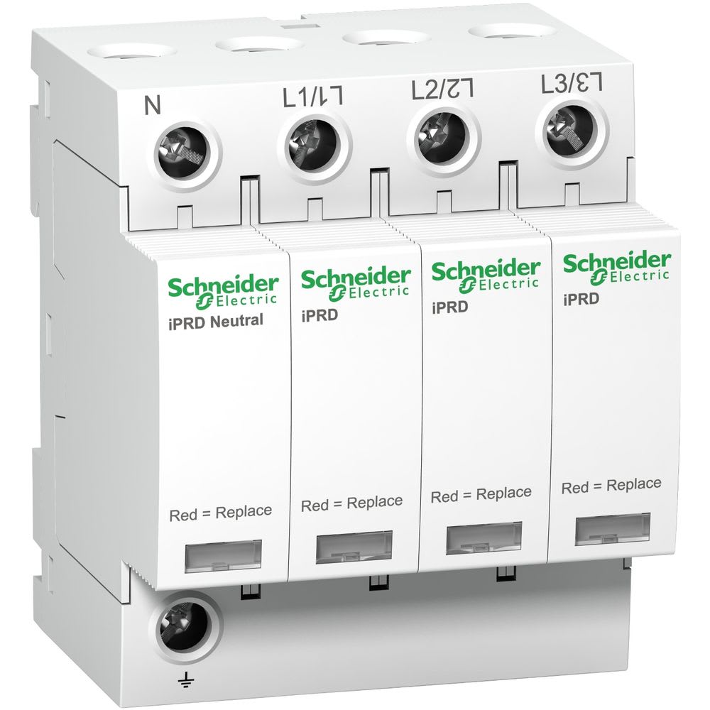 Schneider Distribution - iPRD40 modulaire overspanningsafleider - 3P + N - 350V