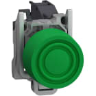 Schneider Automation - Harmony XB4 - bouton poussoir Atex - Ø22 - 1F - capuchonné vert
