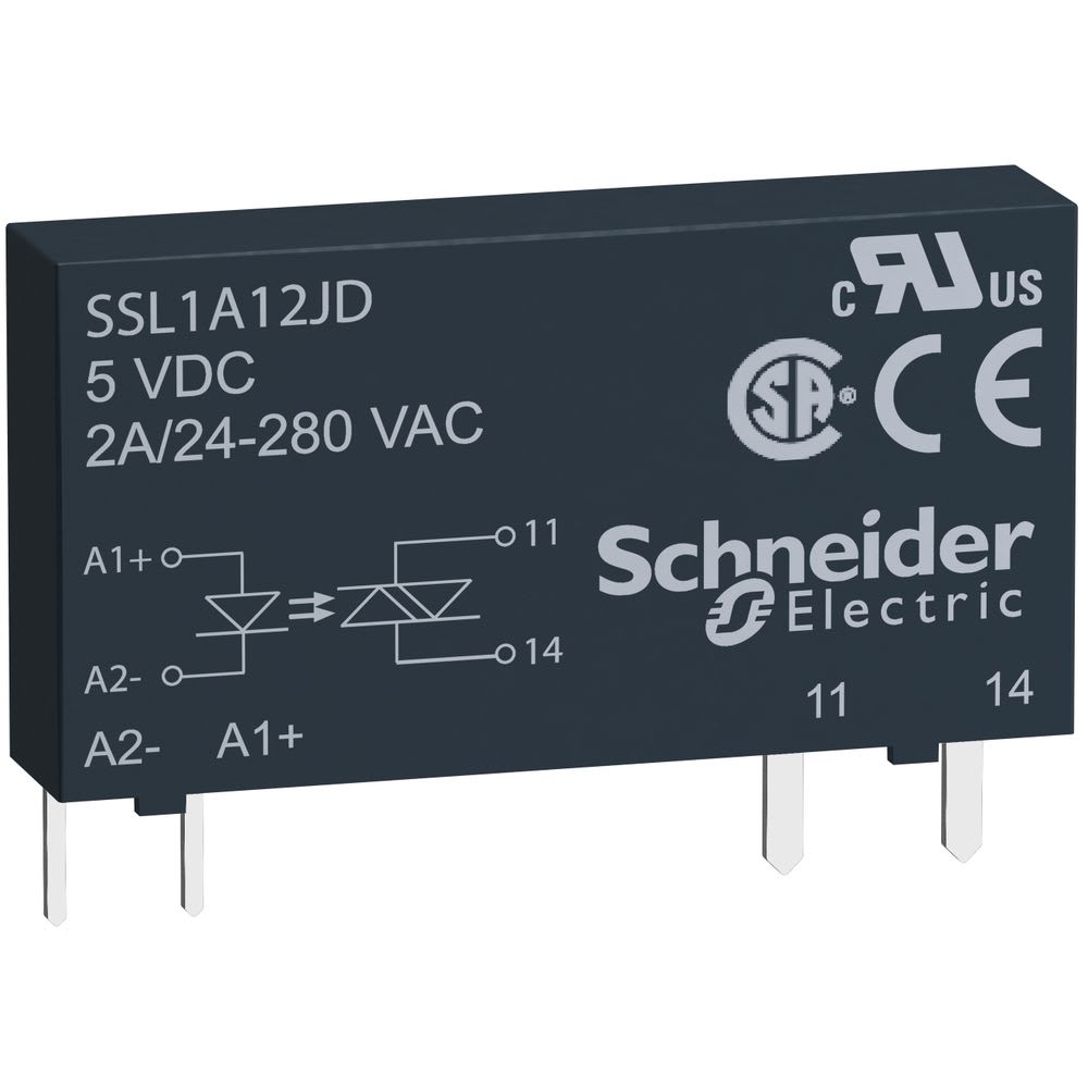 Schneider Automation - 1 FASE solid state relais 280VAC 2A 24VDC