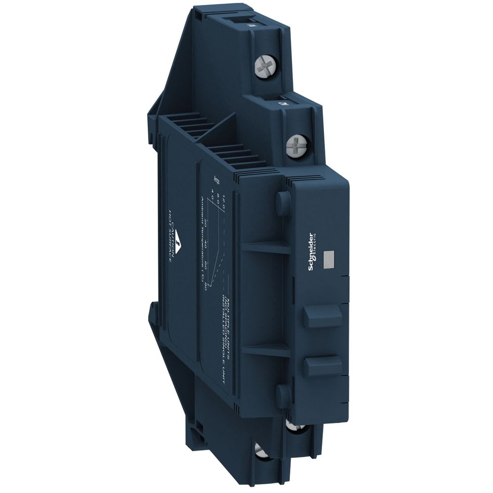 Schneider Automation - Harmony, Solid state modular relay, 12 A, DIN rail mount, random swtching, input