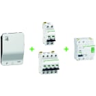Schneider Residential - Borne de charge - Kit 1 point de charge Smart wallbox G4 - 20A - 4P - 11kW