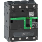 Schneider Distribution - circuit breaker ComPacT NSXm B (25 kA at 415 VAC), 4P 4d, 100 A rating TMD trip