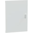 Schneider Residential - PrismaSeT S - Porte Pleine pour coffret 4x24 modules - blanche