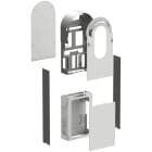 Schneider Residential - EVlink Pro AC Metal kit métallique pour 1 borne sur socle
