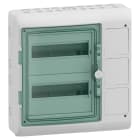 Schneider Distribution - Mureva kast, IP65 voor modulair apparaat/interface, 2x12 modules, 2 openingen