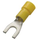 Haupa - Vorkkabelschoen DIN 46237 geel PVC geïsoleerd 4-6mm² schroefdraad M4
