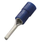 Haupa - Embout rond, isolé PVC, 1,5-2,5mm², longueur 23mm, épaisseur fiche 1,8mm, bleu