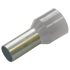 Haupa - Embout de câblage, isolé, 2,5mm², L 8mm, gris couleur française, DIN46228-4